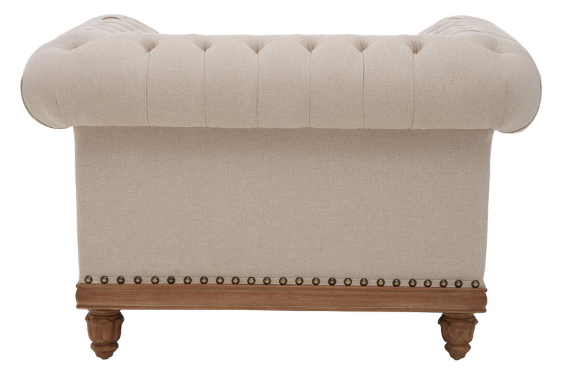 Ardela & Co Celora Chesterfield Cream Chair