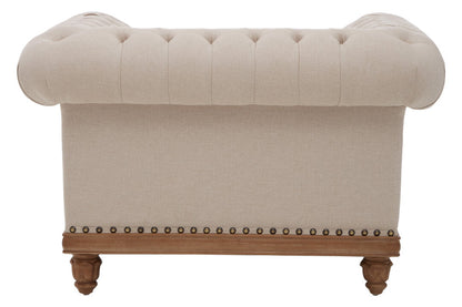 Ardela & Co Celora Chesterfield Cream Chair