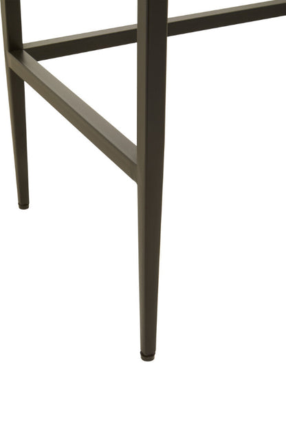 Ardela & Co Jenkins Black Two Drawer Console Table