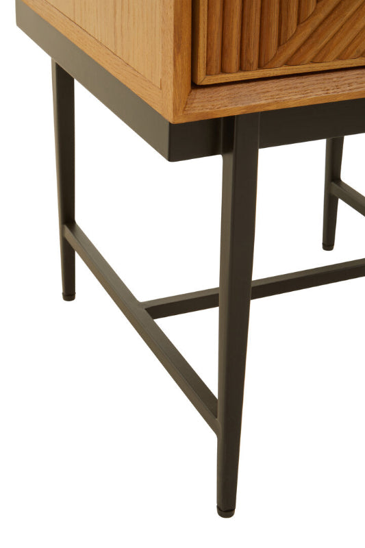 Ardela & Co Jenkins Natural Side Table With One Drawer