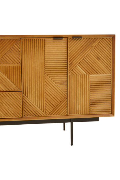 Ardela & Co Jenkins Sideboard With Four Doors And Three Drawers