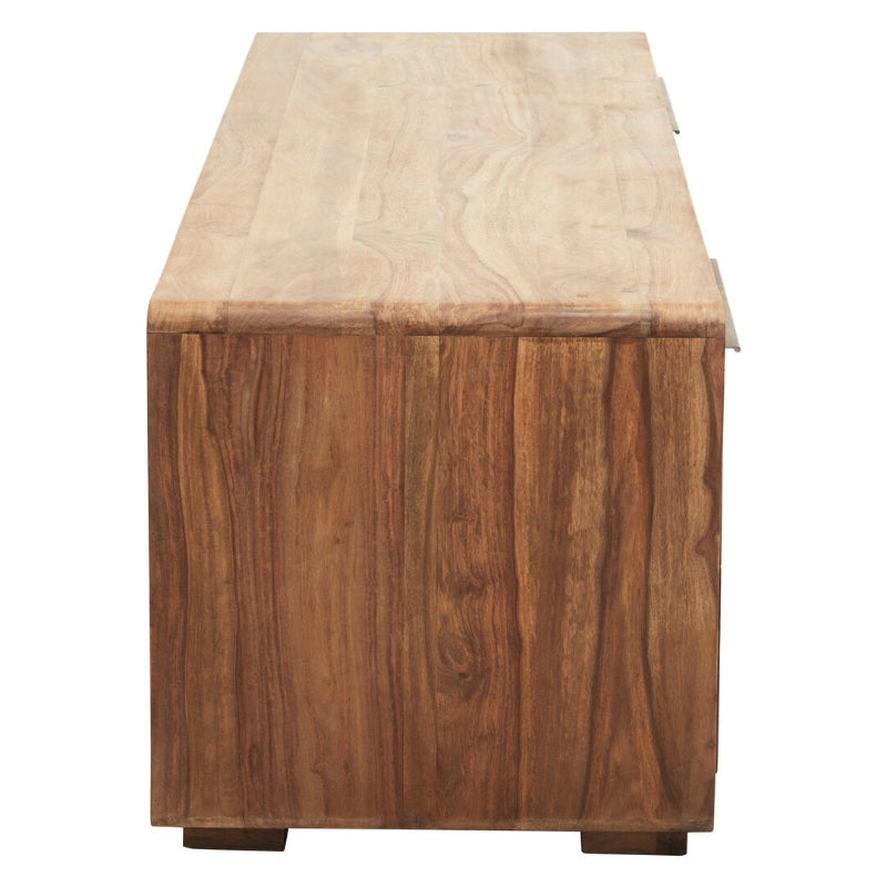 Ardela & Co Sloane One Door Two Drawers Sheesham And Acacia Wood Media Unit