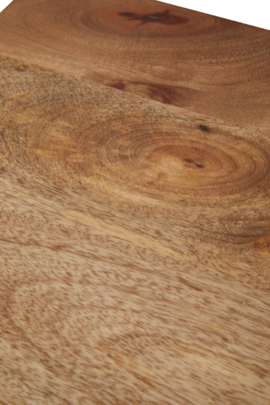 Close-up of a wooden surface with visible grain and texture