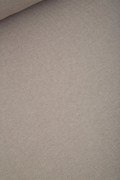 Close-up of gray fabric with a subtle pattern