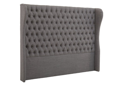 Grey Fabric Headboard