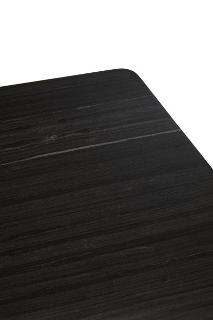 Close-up of a black surface with visible texture