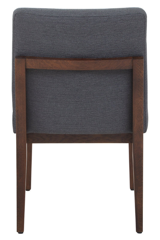 Ardela & Co Berkley Charcoal Grey Dining Chair with Oak Legs