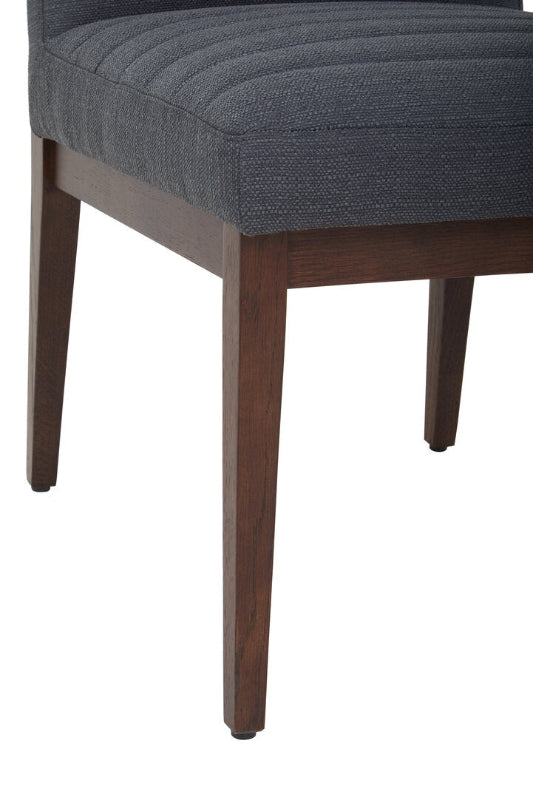 Ardela & Co Berkley Charcoal Grey Dining Chair with Oak Legs