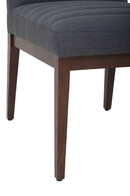 Ardela & Co Berkley Charcoal Grey Dining Chair with Oak Legs