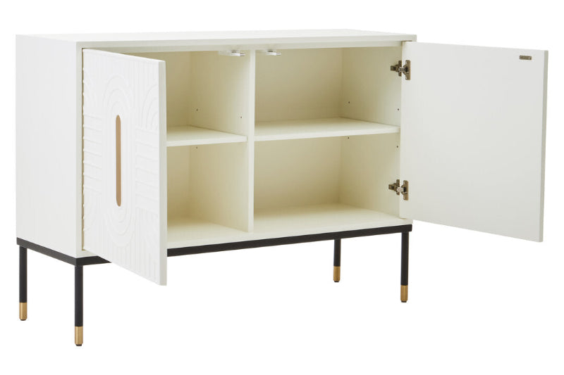 Ardela & Co Dexter Off White Two Door Sideboard