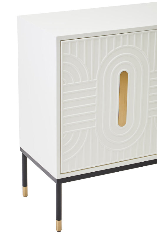 Ardela & Co Dexter Off White Two Door Sideboard