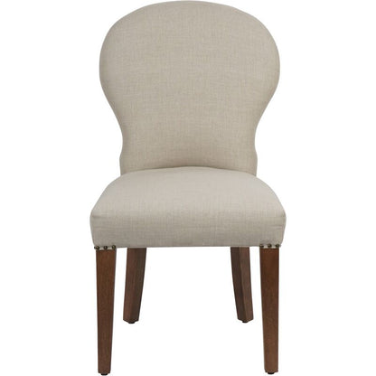 Libra interiors Walker Wooden Upholstered Dining Chair