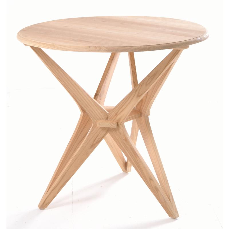 Avelor Shoreditch Wood Round 80cm Dining Table