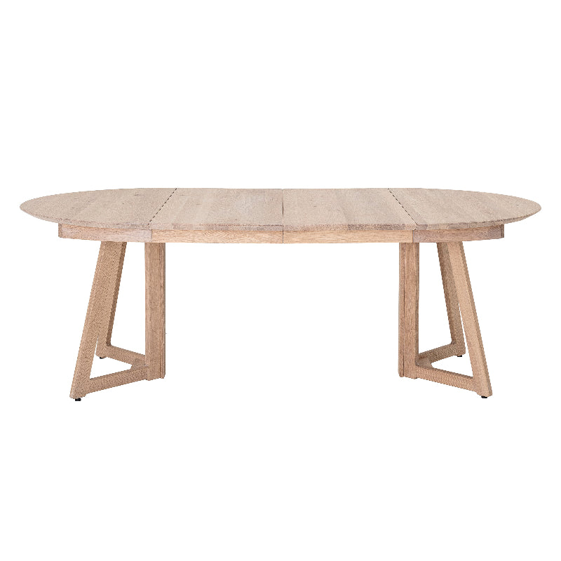 Bloomingville Owen Oak Round Extending Dining Table