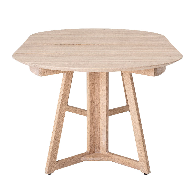 Bloomingville Owen Oak Round Extending Dining Table