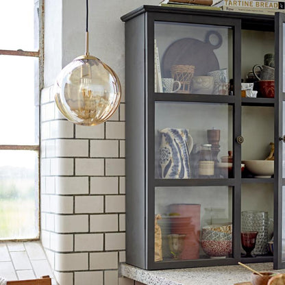 Bloomingville Tone Grey Firwood Cabinet