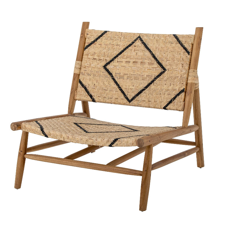 Bloomingville Lennox Lounge Chair in Nature Teak