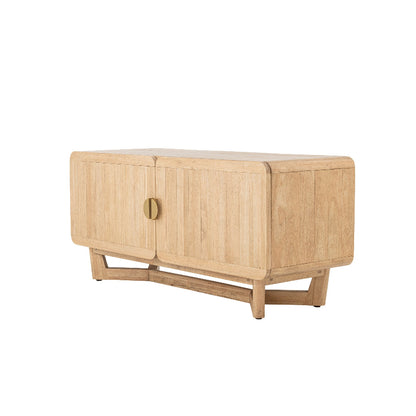 Bloomingville Serrone Cabinet in Nature Rubberwood