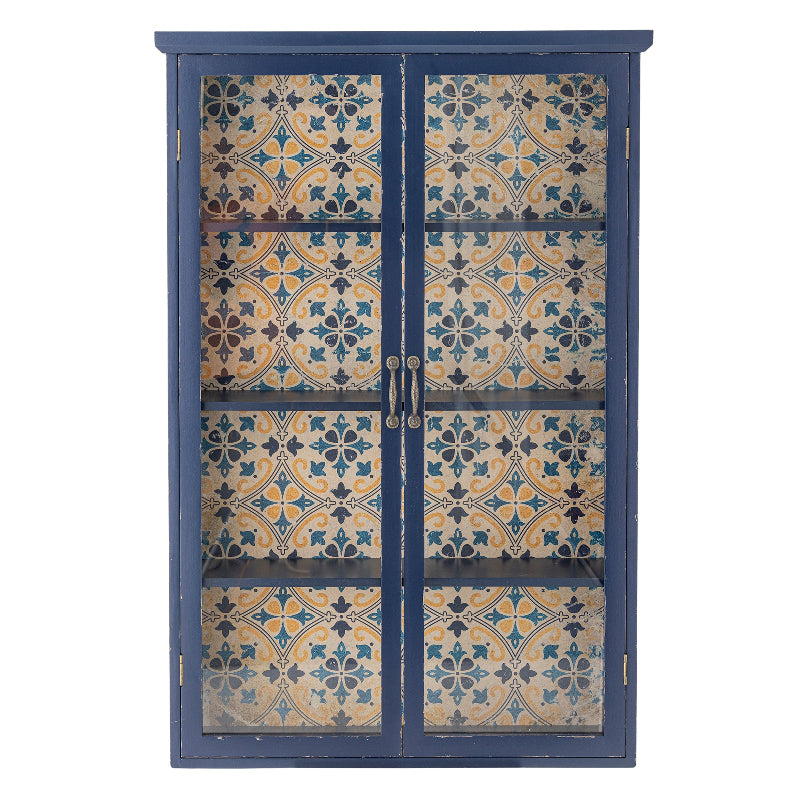 Bloomingville Hazem Cabinet in Blue Firwood