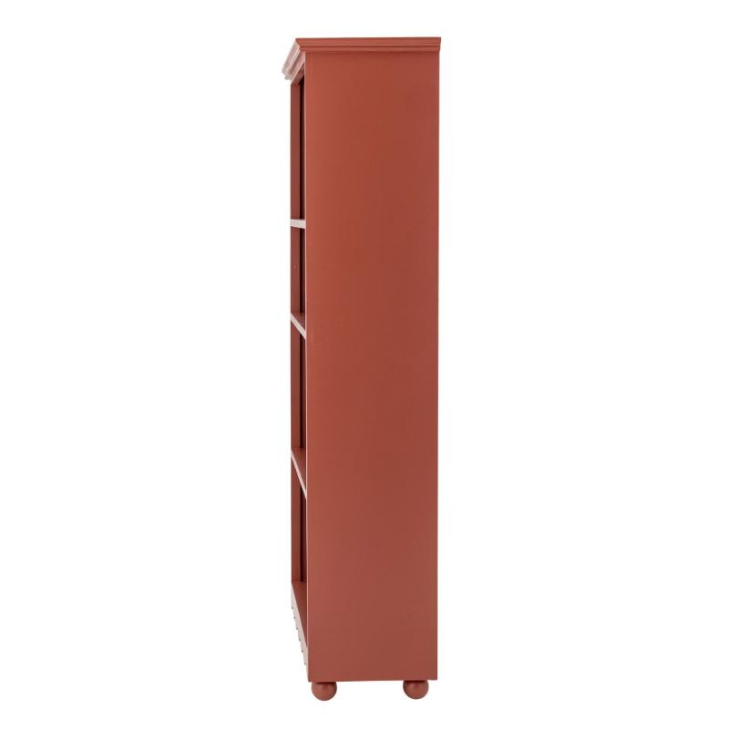 R|ed cabinet on a white background