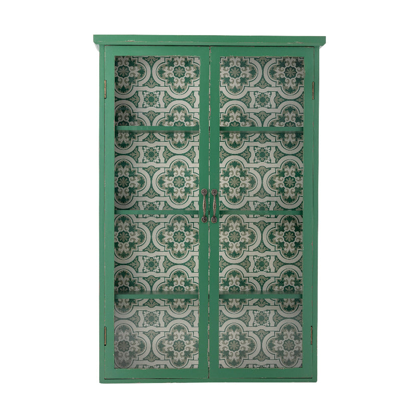 Bloomingville Hazem Cabinet in Green Firwood