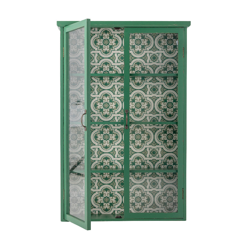 Bloomingville Hazem Cabinet in Green Firwood