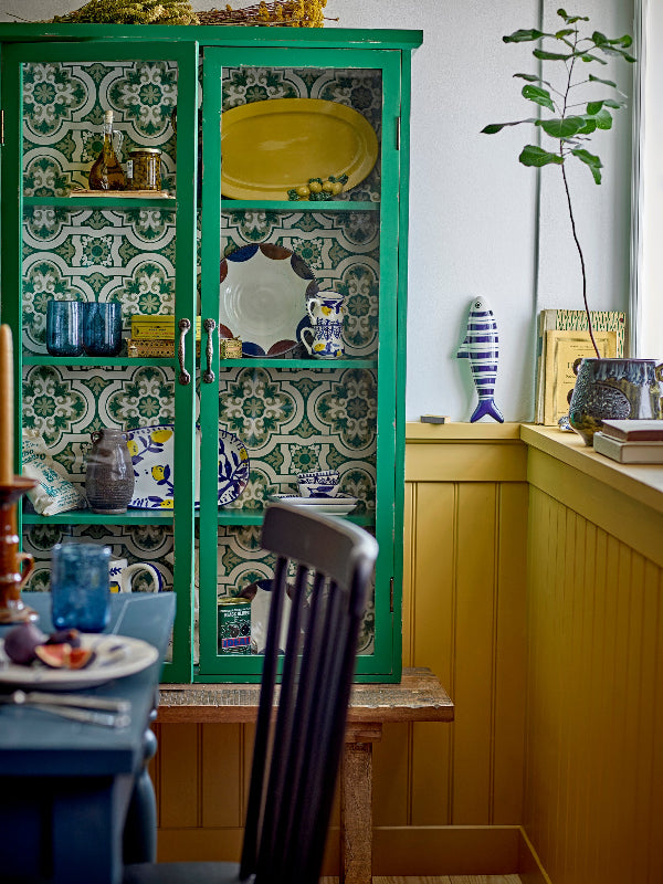 Bloomingville Hazem Cabinet in Green Firwood