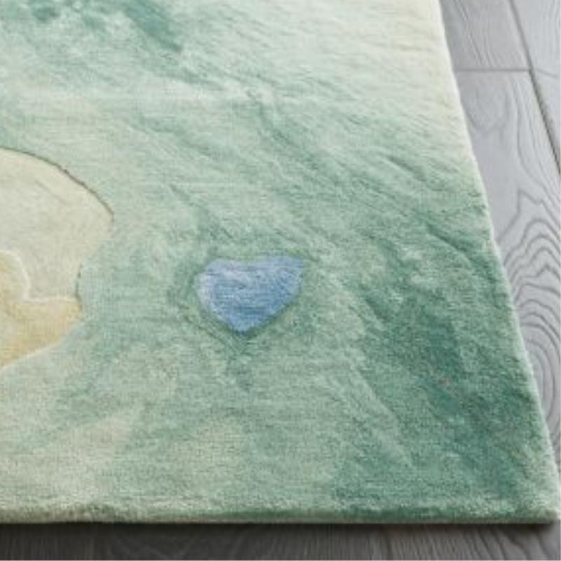 Nourison Prismatic Seafoam Statement Rug - Blue & Green
