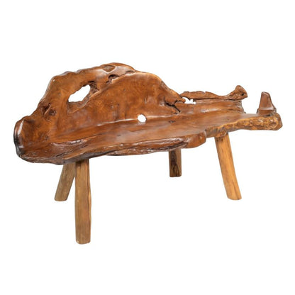 Avelor Medium Garden Teak Root Bench