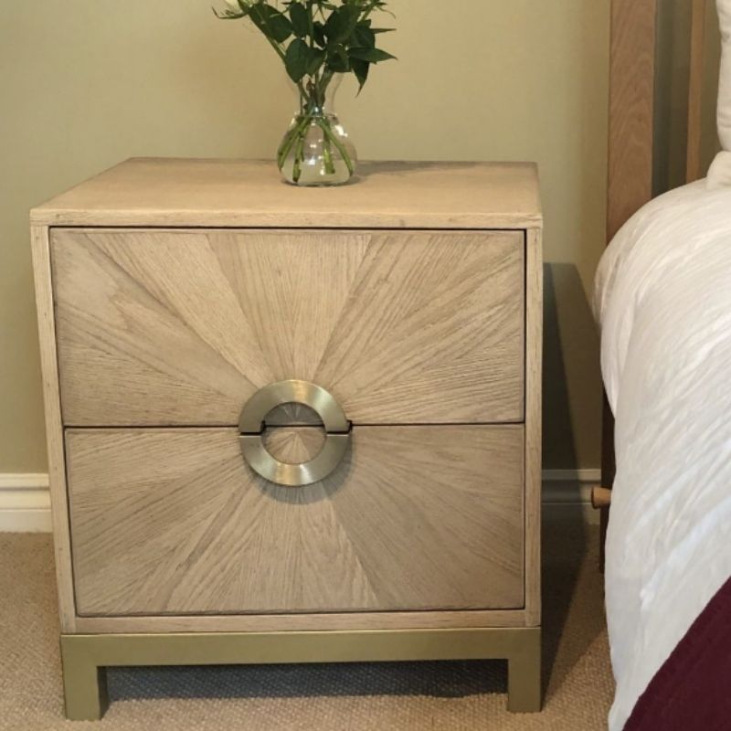 DI Designs Easton Oak Bedside Table