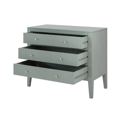 DI Designs Alton Chest of Drawers - Pigeon Grey - Drawers Open