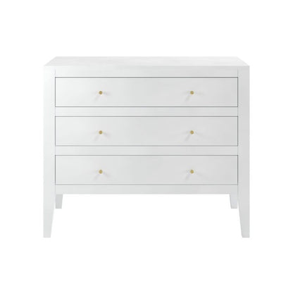 DI Designs Alton Chest of Drawers - White - Front
