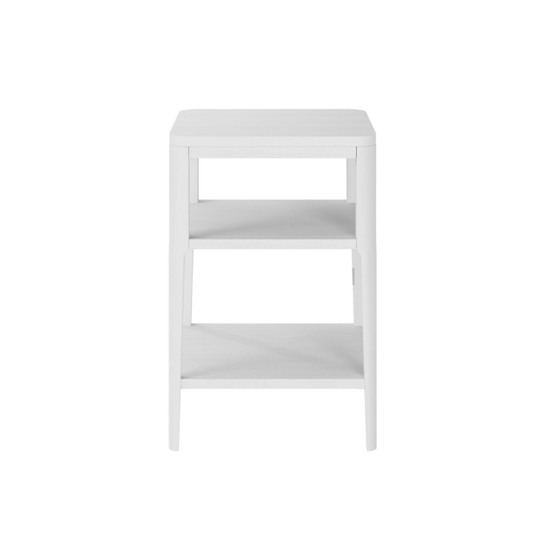 DI Designs Abberley White End Table