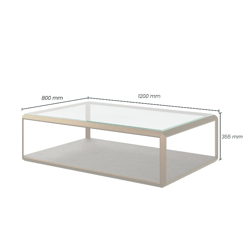 DI Designs Elmley Coffee Table in Grey