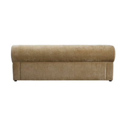 Oti Rivolli Sandy Velvet Chenille 3 Seater Sofa