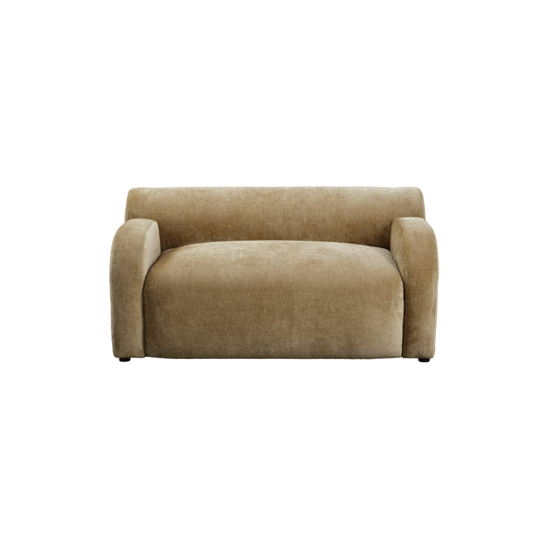 Beige sofa on a white background