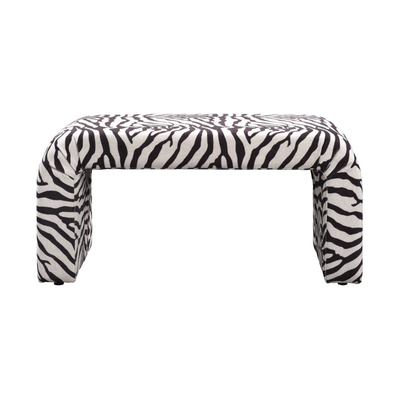 Oti Rosa Zebra Bench