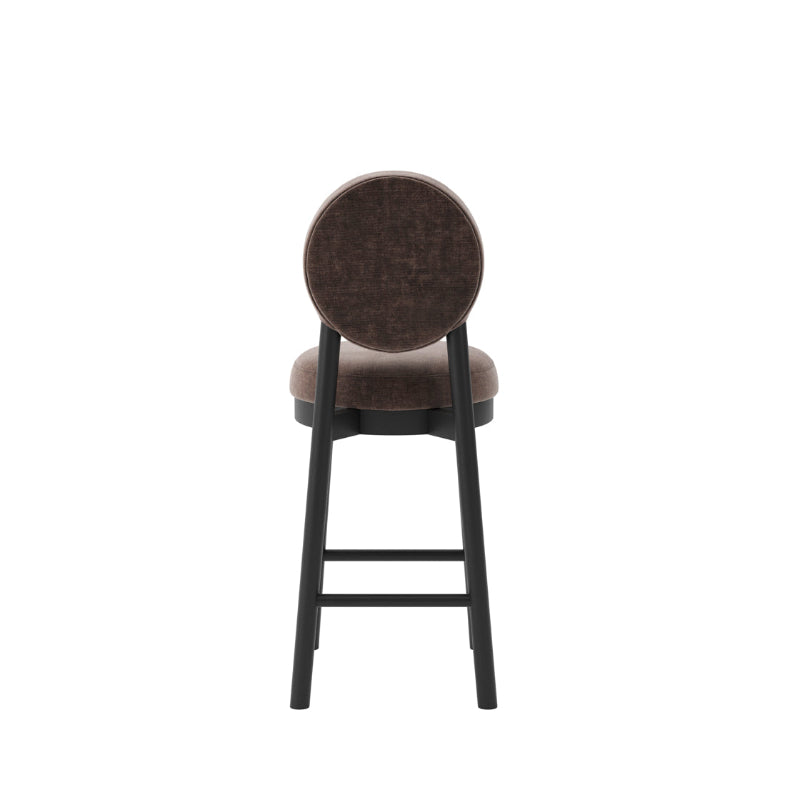 Oti Maru Treacle Velvet Chenille Counter Stool