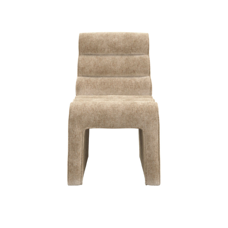 Beige chair on a white background