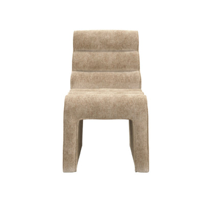 Beige chair on a white background