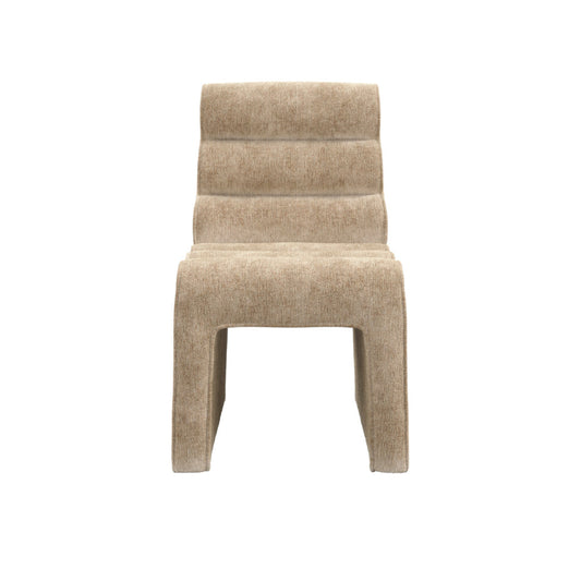 Beige chair on a white background