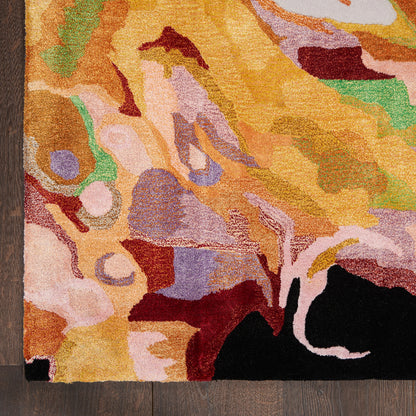 Nourison - Nourison Prismatic Vibrant Statement Rug - Multicolour