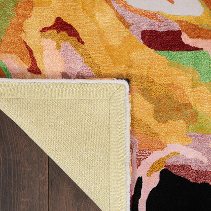 Nourison - Nourison Prismatic Vibrant Statement Rug - Multicolour