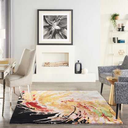 Nourison - Nourison Prismatic Vibrant Statement Rug - Multicolour
