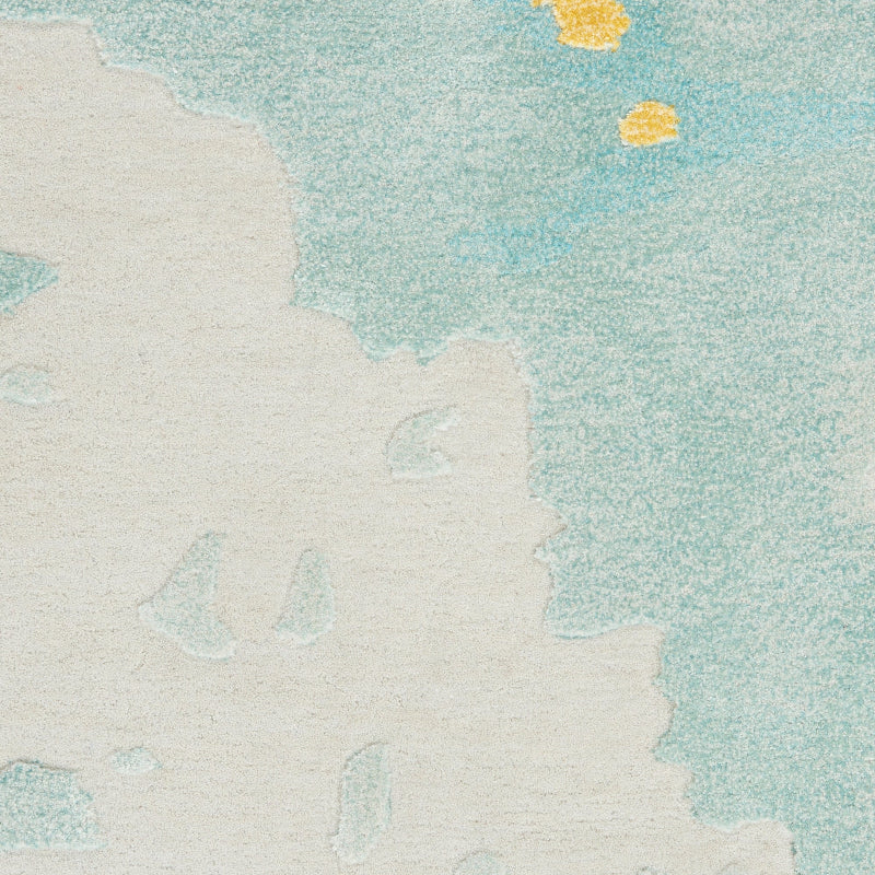 Nourison - Nourison Prismatic Seafoam Gold Rug