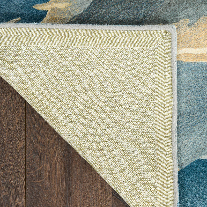 Nourison Prismatic Storm Sky Rug - Blue Multicolour