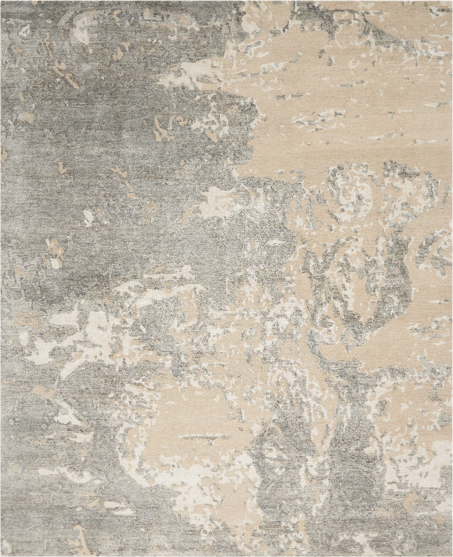 Nourison Silk Shadows Tonal Rug - Sand