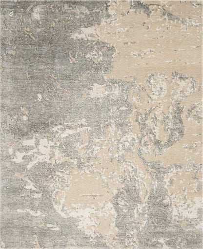 Nourison Silk Shadows Tonal Rug - Sand