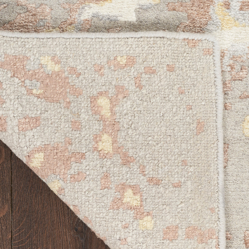 Nourison Silk Shadows Impression Rug - Silver