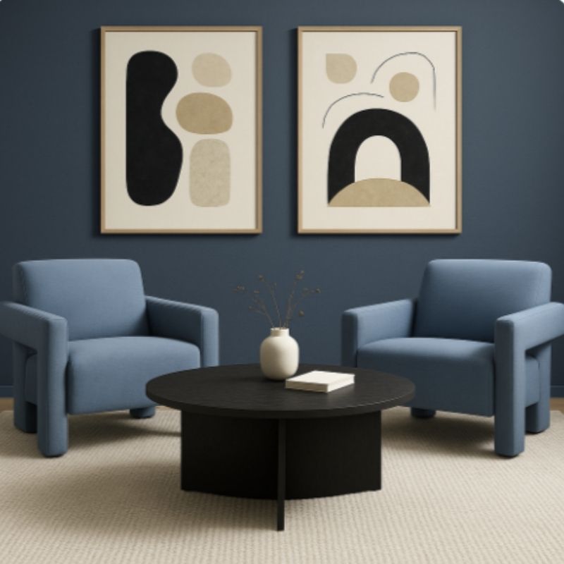 Twenty 10 Design Apex Armchair in Blue